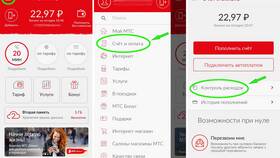 Как узнать остаток средств на счете МТС в Тогас