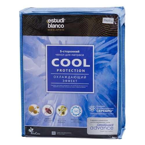 Чехол для матраса натяжной estudi blanco Cool Protection 140х200 см в Тогас